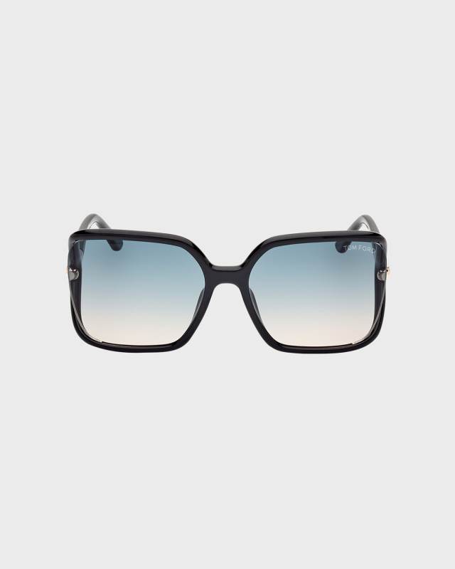 Cut-Out Square Acetate Square Sunglasses
